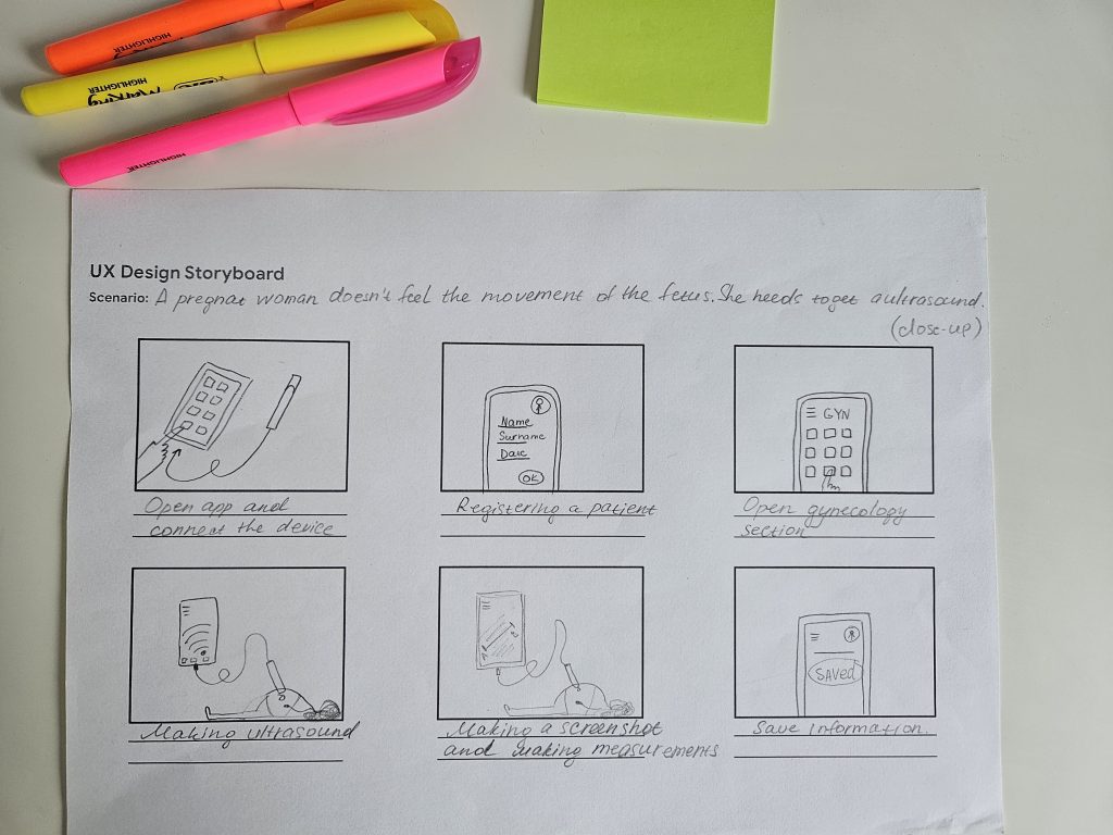 Design storyboard